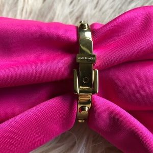 Michael Kors Gold Buckle Bracelet.